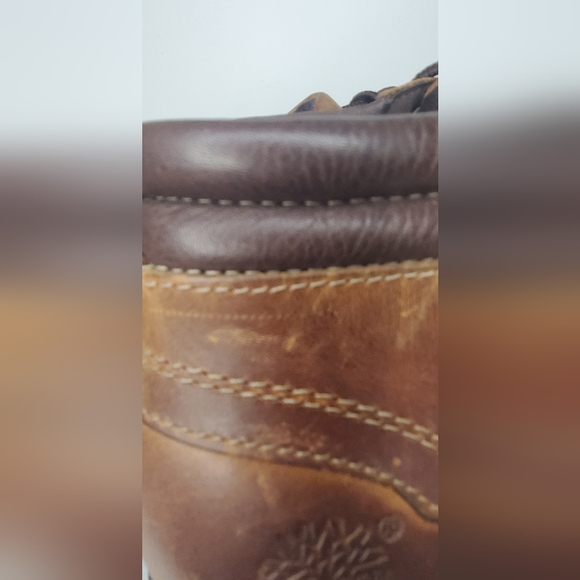 Timberland  Unisex Size Men7M/Women9M -Brown Leather Boots Durable Construction - Picture 11 of 11